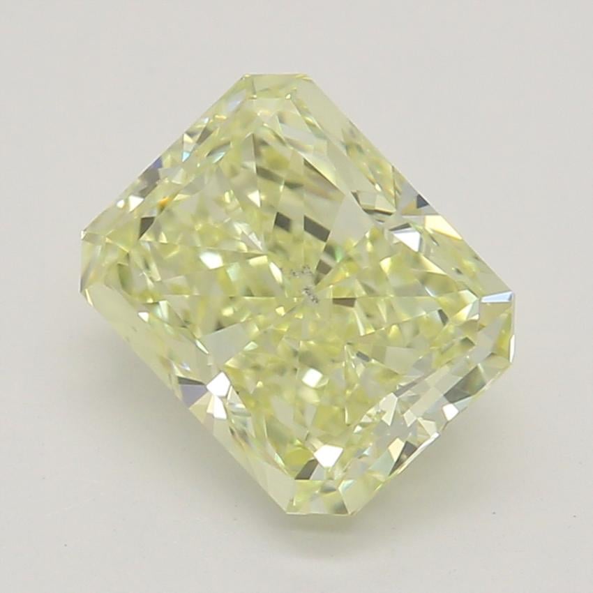 1.02 Ct. Fancy Light Yellow Radiant Diamond