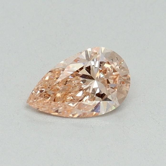 0.31 Ct. Fancy Intense Pink Pear Lab Grown Diamond