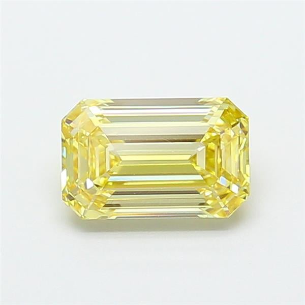 1.87 Ct. Fancy Light  Yellow Emerald Lab Grown Diamond
