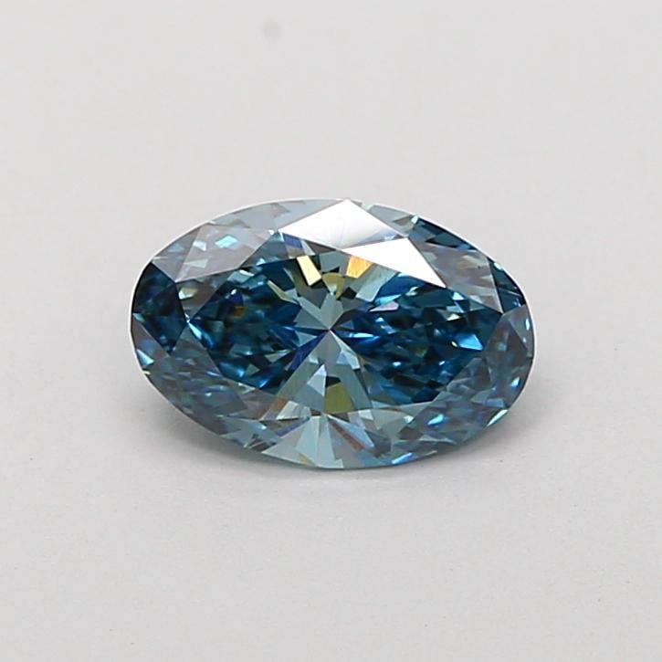 1.01 Ct. Fancy Blue Oval Lab Grown Diamond