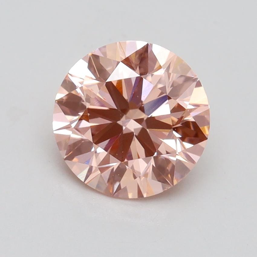 1.50 Ct. Fancy Intense Pink Round Lab Grown Diamond