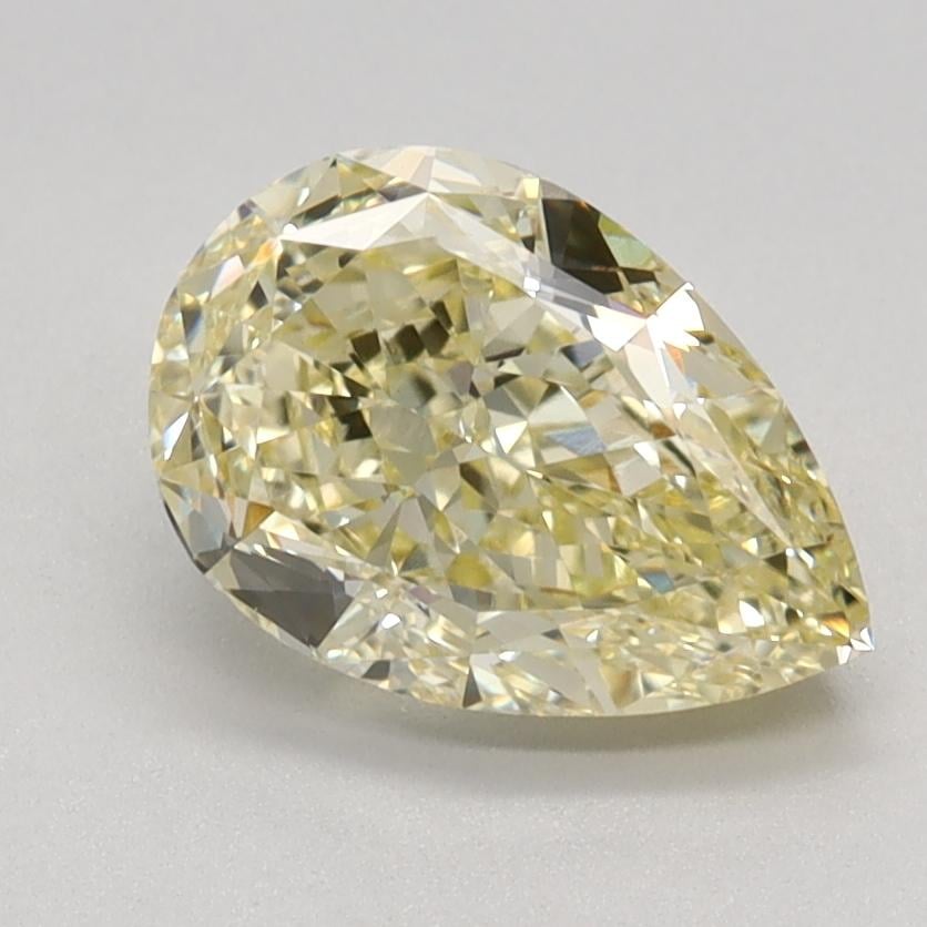 1.46 Ct. Fancy Intense Yellow Pear Lab Grown Diamond