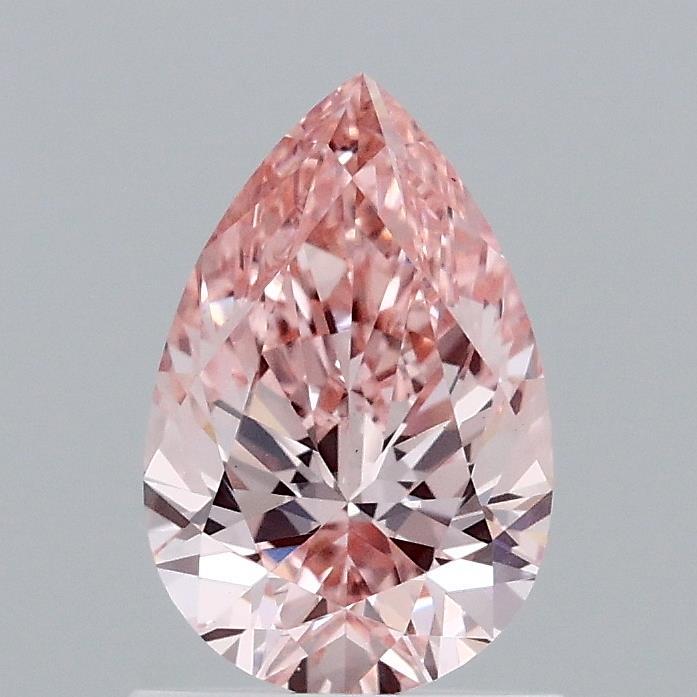 1.02 Ct. Fancy Intense Pink Pear Lab Grown Diamond