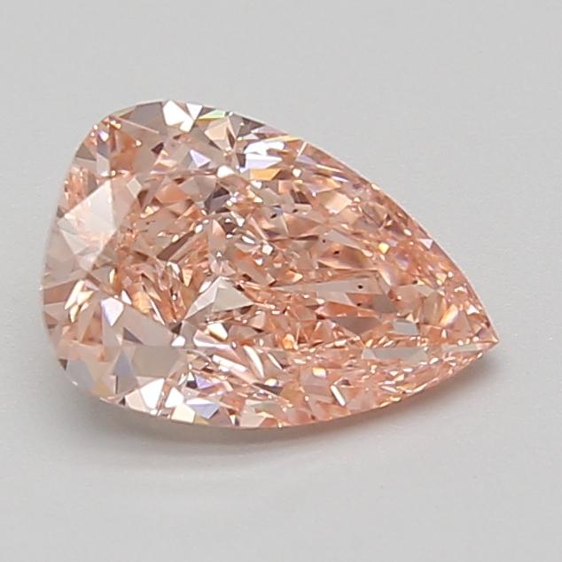 1.56 Ct. Fancy Vivid Pink Pear Lab Grown Diamond