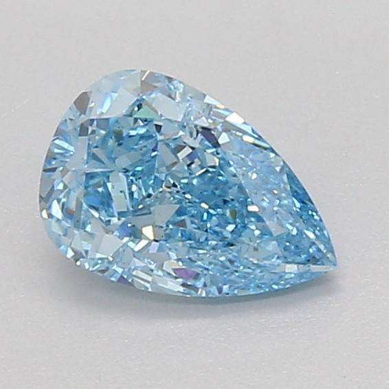 1.01 Ct. Fancy Vivid Blue Pear Lab Grown Diamond