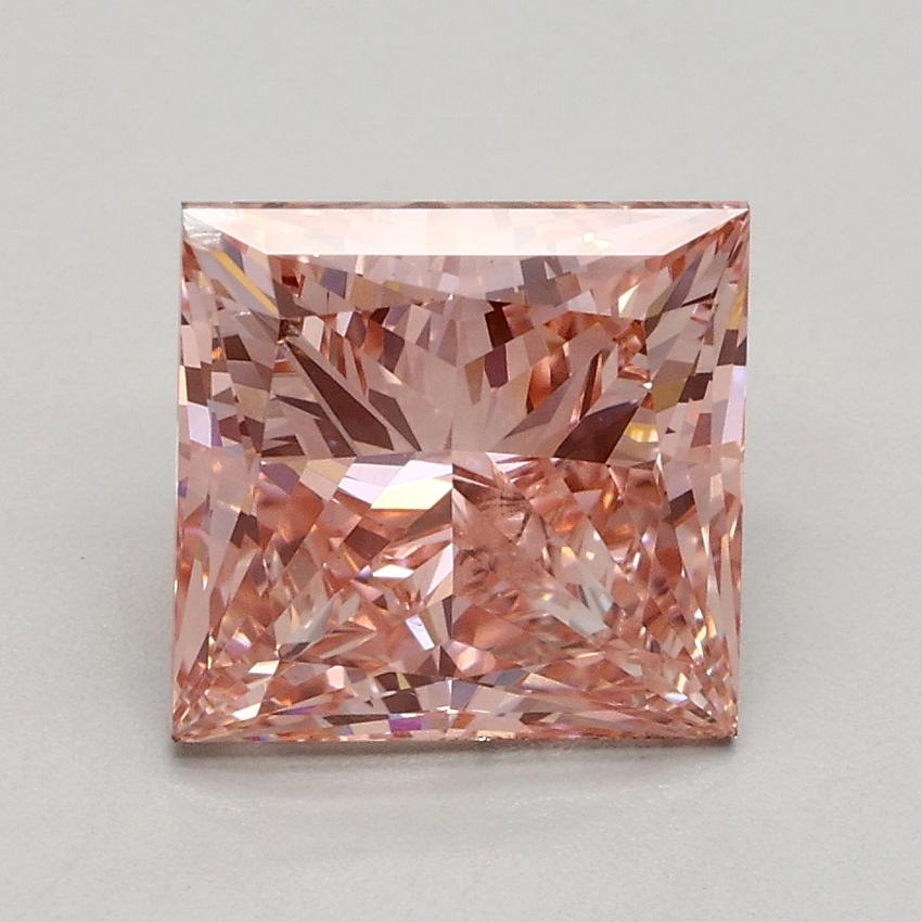 2.01 Ct. Fancy Intense Pink Princess Lab Grown Diamond