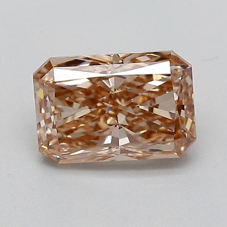 1.02 Ct. Fancy Light  Brown Radiant Lab Grown Diamond