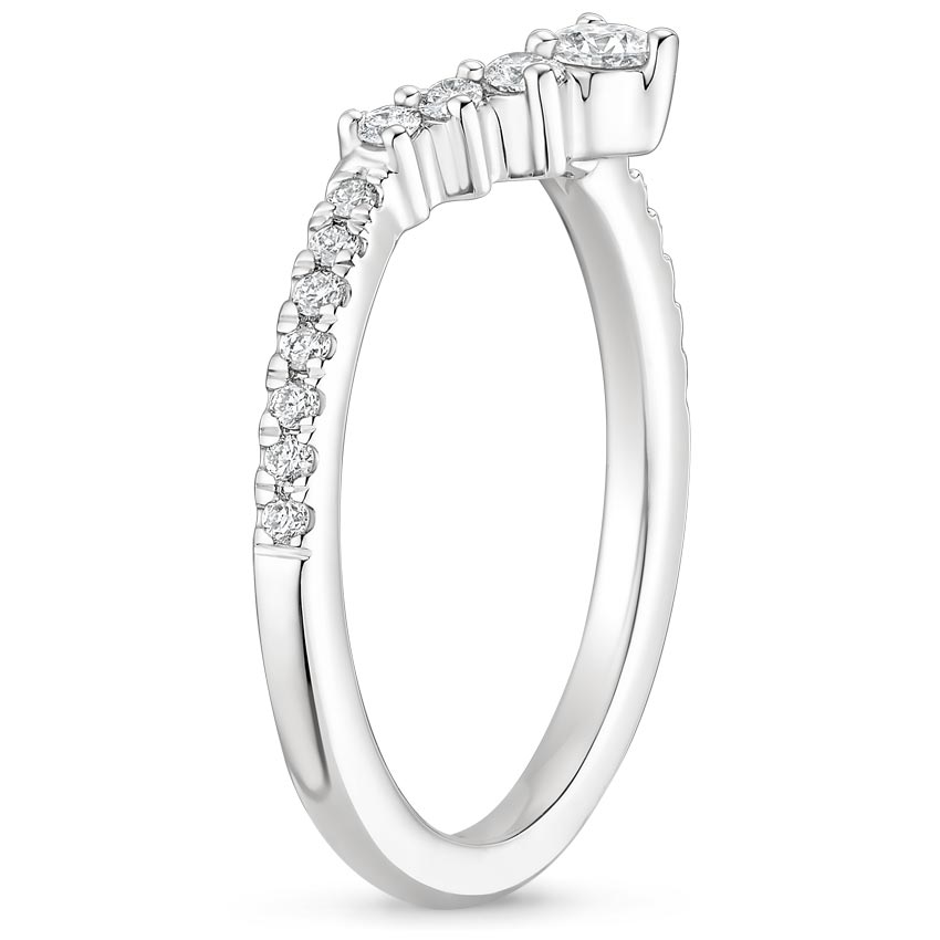 18K White Gold Luxe Belle Diamond Ring (1/4 ct. tw.), large side view