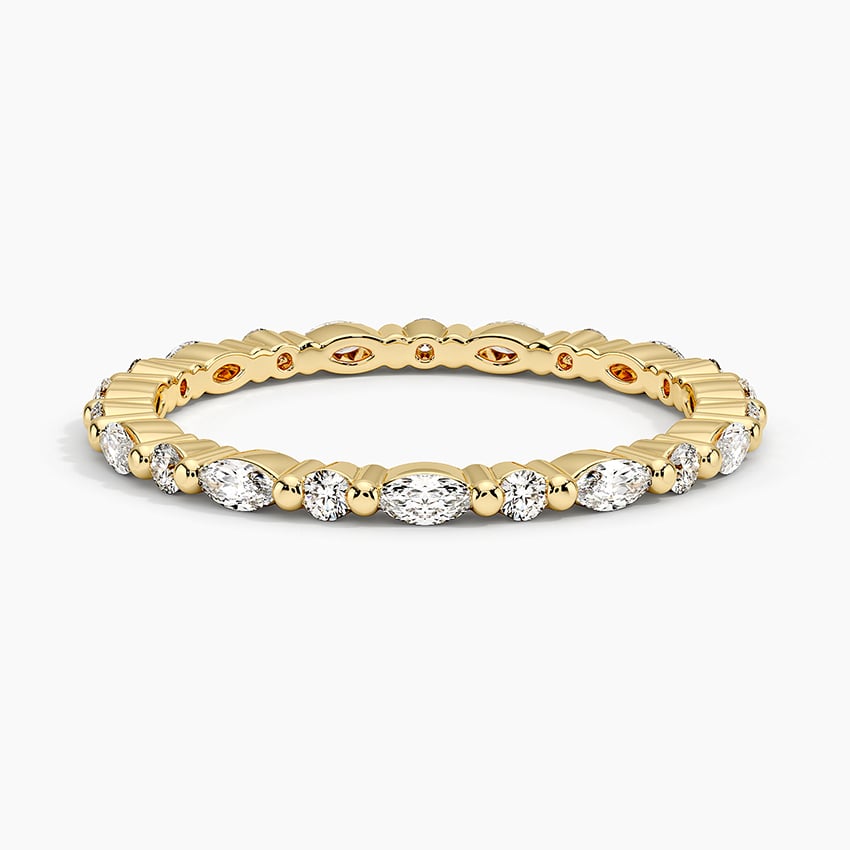 Delicate Versailles Eternity Diamond Ring - Brilliant Earth
