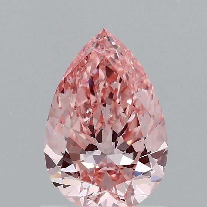 1.01 Ct. Fancy Vivid Pink Pear Lab Grown Diamond