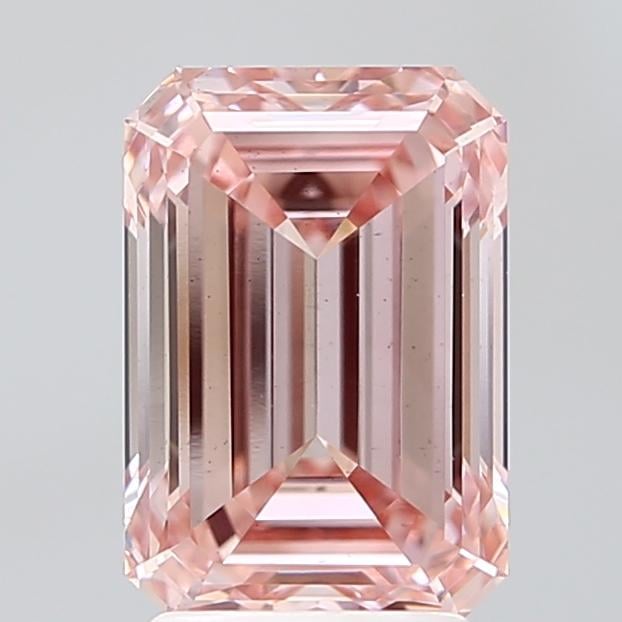 3.08 Ct. Fancy Intense Pink Emerald Lab Grown Diamond