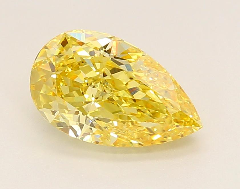 1.74 Ct. Fancy Vivid Pink Pear Lab Grown Diamond