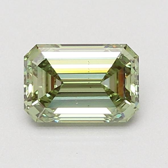 1.05 Ct. Fancy Vivid Green Emerald Lab Grown Diamond