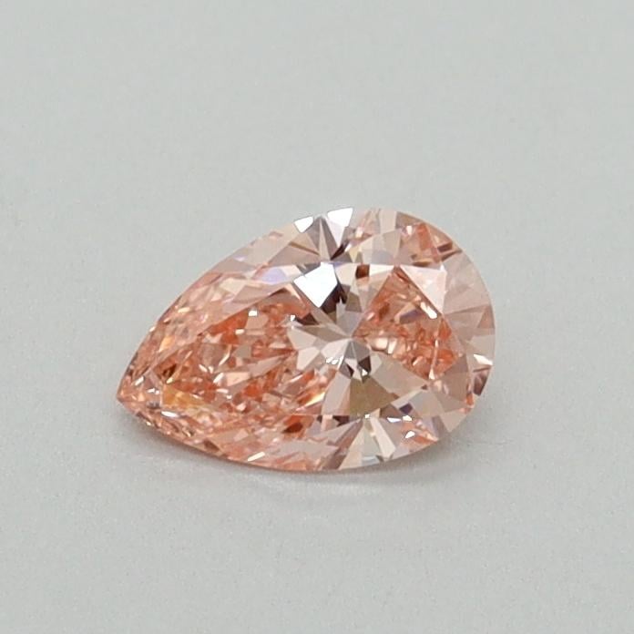0.30 Ct. Fancy Vivid Pink Pear Lab Grown Diamond
