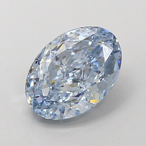 1.25 Ct. Fancy Intense  Blue Oval Lab Grown Diamond