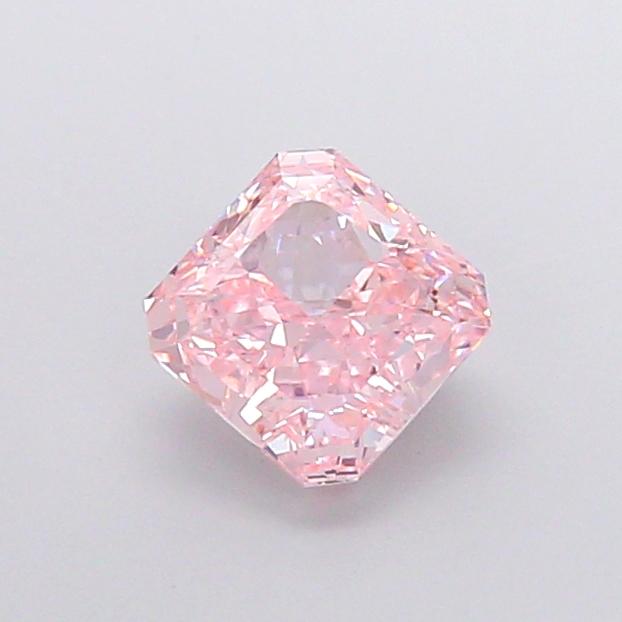 1.57 Ct. Fancy Intense Pink Radiant Lab Grown Diamond