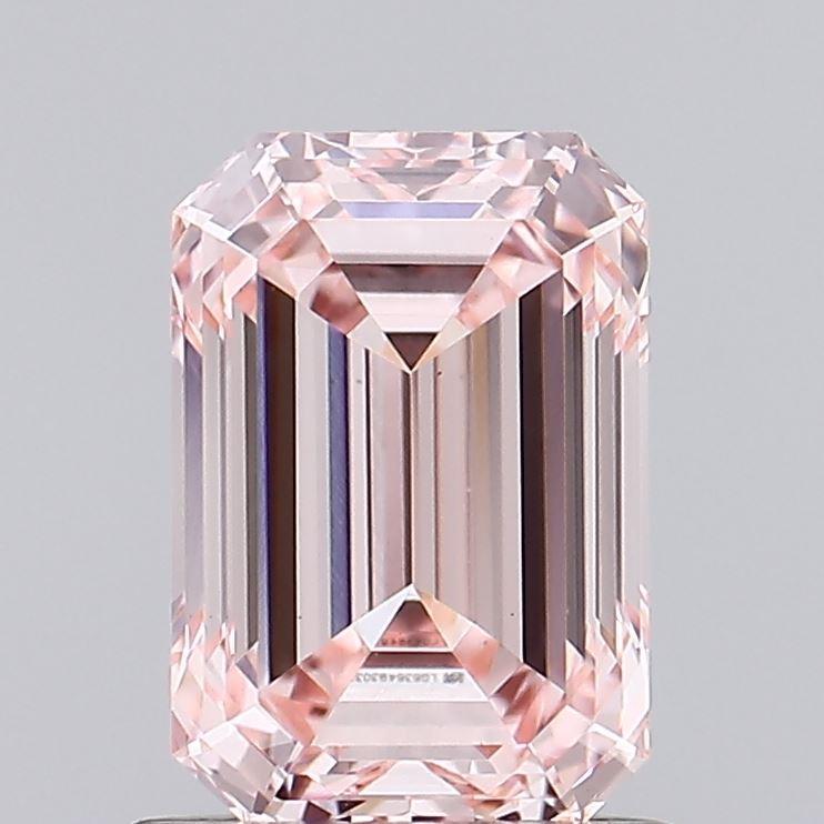 0.99 Ct. Fancy Intense Pink Emerald Lab Grown Diamond