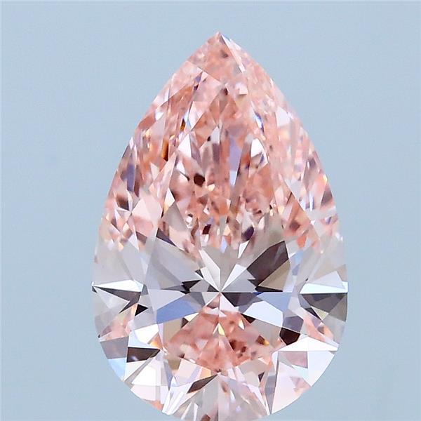 2.00 Ct. Fancy Pink Pear Lab Grown Diamond