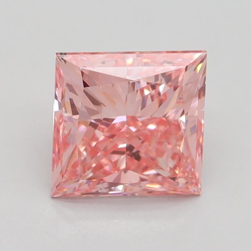 1.81 Ct. Fancy Vivid Pink Princess Lab Grown Diamond