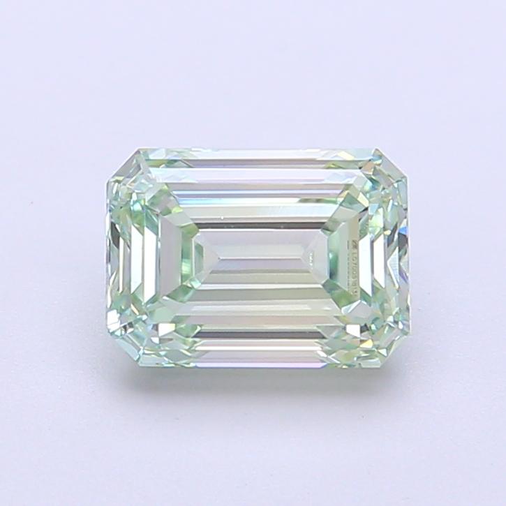 1.57 Ct. Fancy Intense Green Emerald Lab Grown Diamond