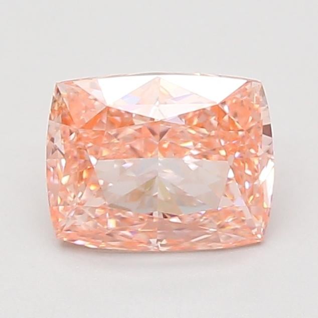 1.77 Ct. Fancy Vivid Pink Cushion Lab Grown Diamond