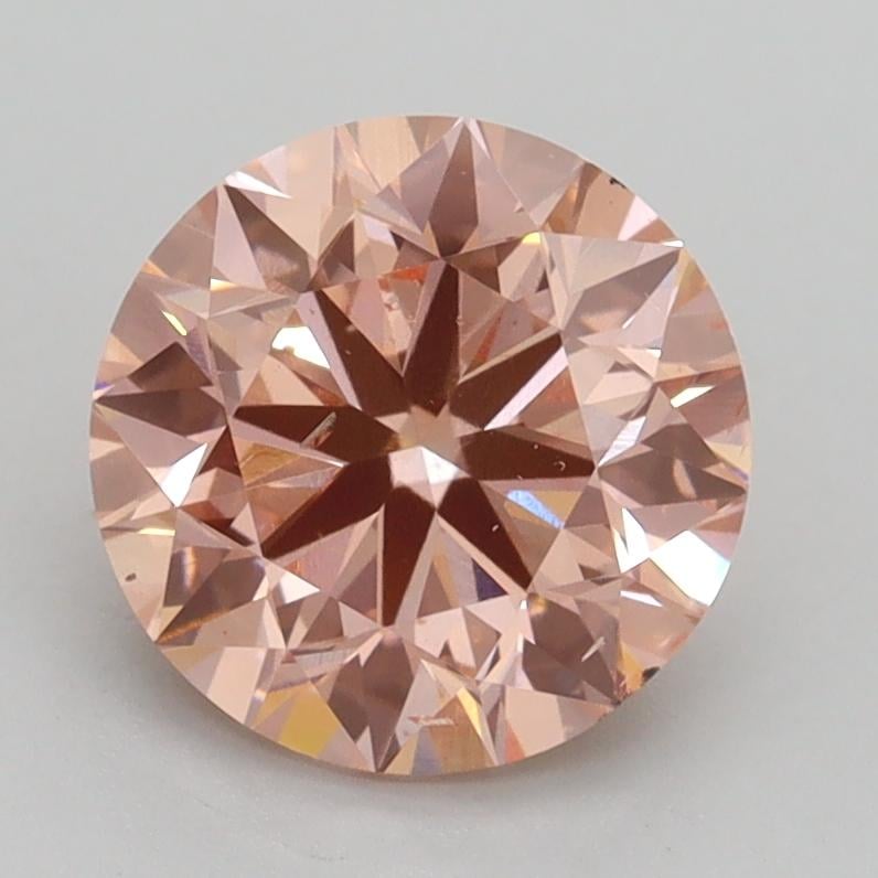 2.00 Ct. Fancy Intense Pink Round Lab Grown Diamond