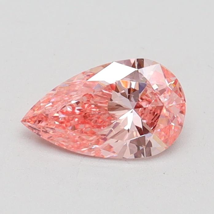 0.50 Ct. Fancy Intense Pink Pear Lab Grown Diamond