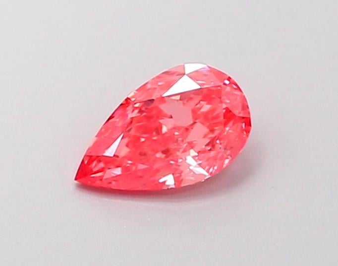 0.40 Ct. Fancy Vivid Pink Pear Lab Grown Diamond