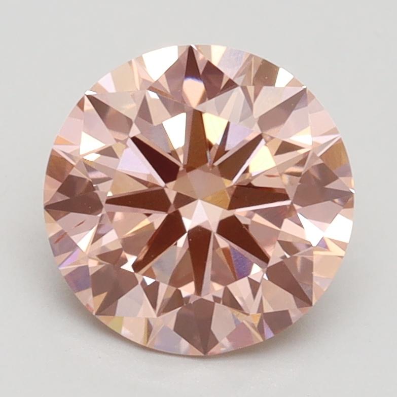 2.01 Ct. Fancy Intense Pink Round Lab Grown Diamond