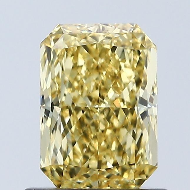 1.03 Ct. Fancy Vivid Yellow Radiant Lab Grown Diamond