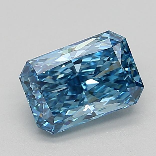 1.82 Ct. Fancy Vivid  Blue Radiant Lab Grown Diamond