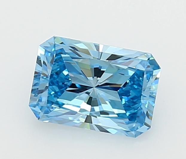 1.01 Ct. Fancy Vivid  Blue Radiant Lab Grown Diamond