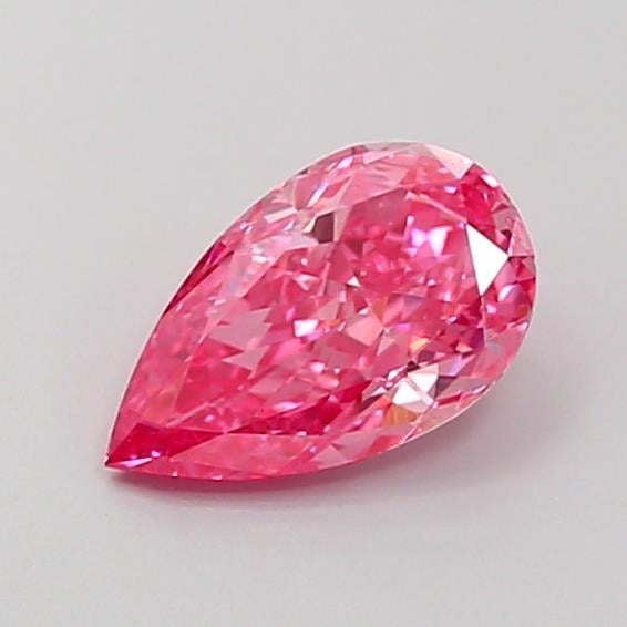 1.02 Ct. Fancy Vivid  Pink Pear Lab Grown Diamond