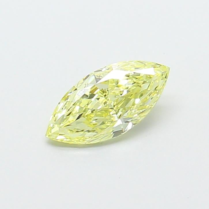 0.52 Ct. Fancy Yellow Marquise Lab Grown Diamond