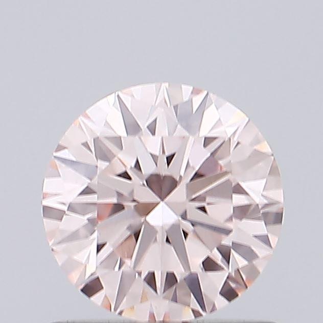 0.77 Ct. Fancy Intense Pink Round Lab Grown Diamond