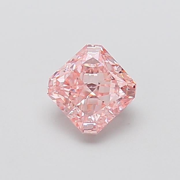 1.09 Ct. Fancy Intense  Pink Radiant Lab Grown Diamond