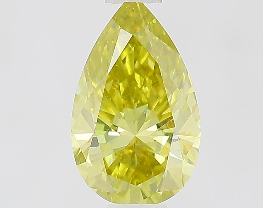 0.81 Ct. Fancy Yellow Pear Lab Grown Diamond