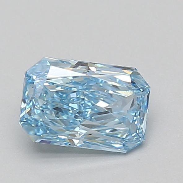 1.00 Ct. Fancy Vivid Blue Radiant Lab Grown Diamond
