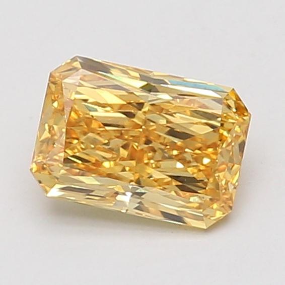 1.06 Ct. Fancy Vivid Yellow Radiant Lab Grown Diamond
