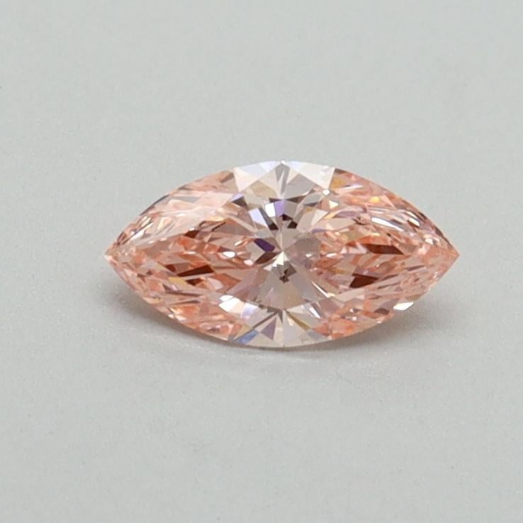 0.30 Ct. Fancy Vivid Pink Marquise Lab Grown Diamond