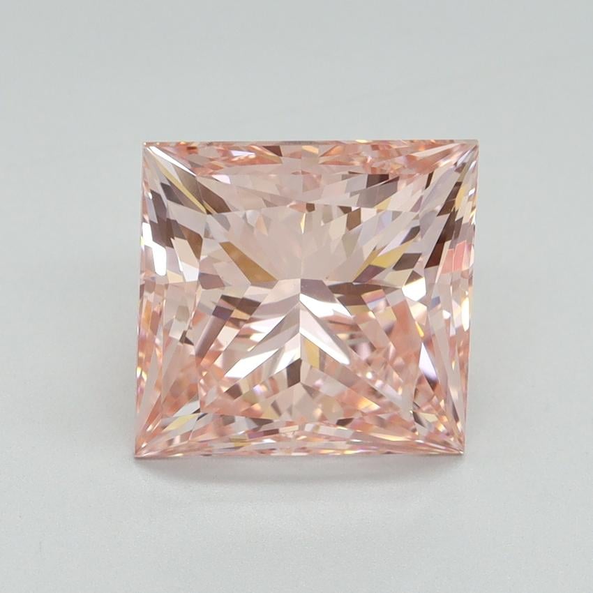 4.38 Ct. Fancy Intense Pink Princess Lab Grown Diamond