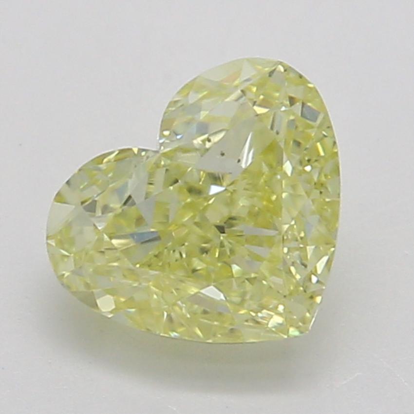 0.50 Ct. Fancy Intense Yellow Heart Diamond