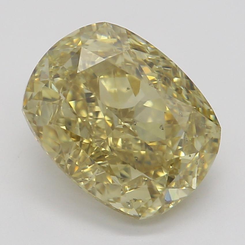 1.58 Ct. Fancy Brown-Yellow Cushion Diamond
