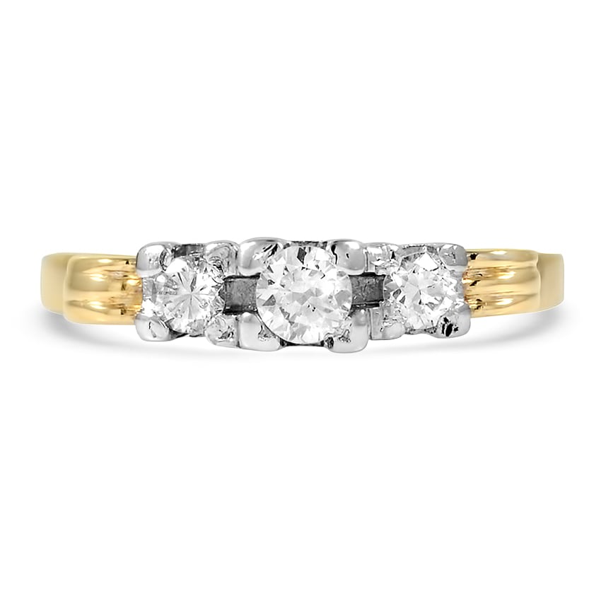 Retro Diamond Vintage Ring