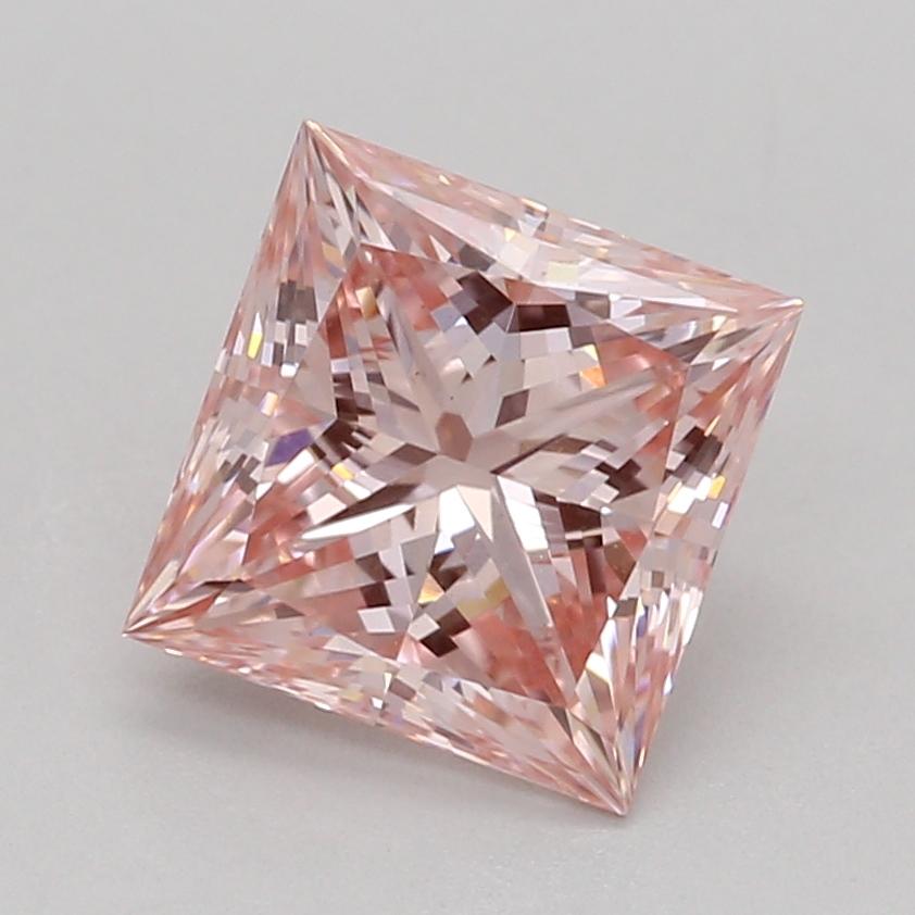 1.07 Ct. Fancy Intense Pink Princess Lab Grown Diamond