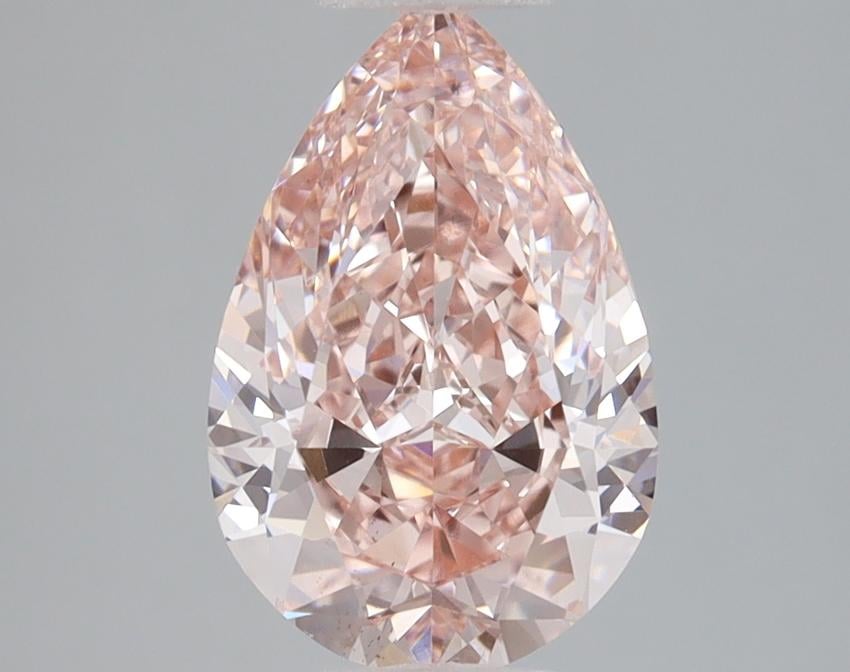 1.96 Ct. Fancy Intense Pink Pear Lab Grown Diamond