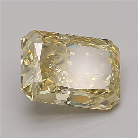 1.70 Ct. Fancy Vivid Yellow Radiant Lab Grown Diamond
