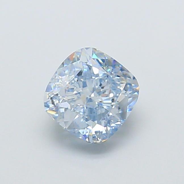 1.18 Ct. Fancy Intense  Blue Cushion Lab Grown Diamond