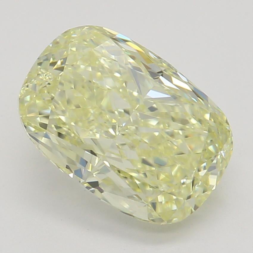 1.50 Ct. Fancy Light Yellow Cushion Diamond