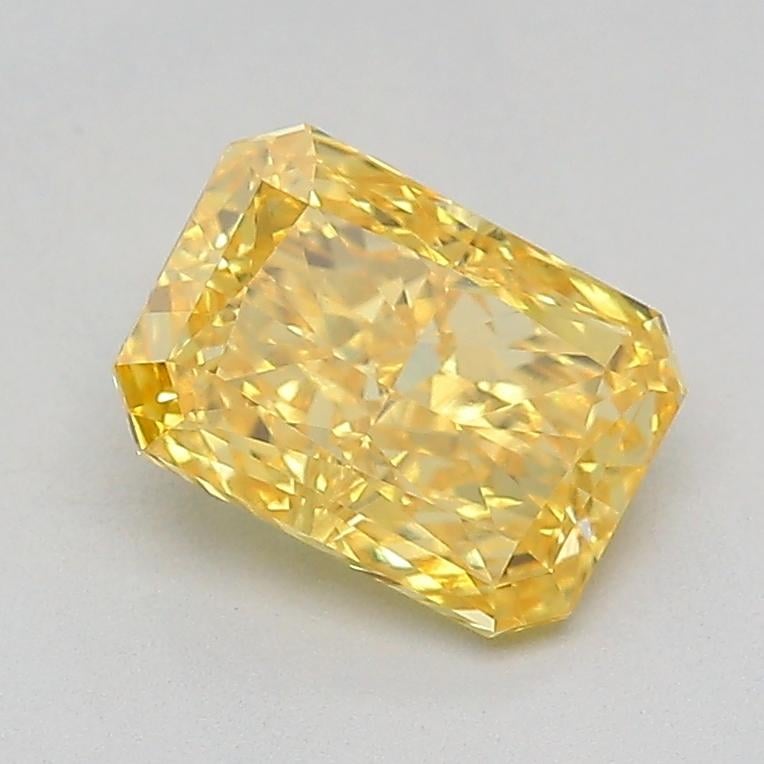 1.03 Ct. Fancy Vivid  Yellow Radiant Lab Grown Diamond